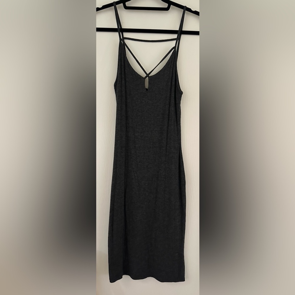 Popular Basics Grey Dress
